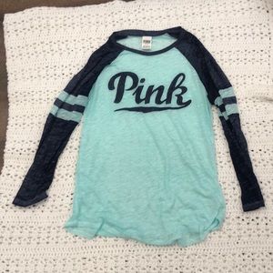 VS PINK baseball tee